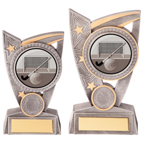 Field Hockey Club Silver & Gold Triumph Award in 2 Sizes