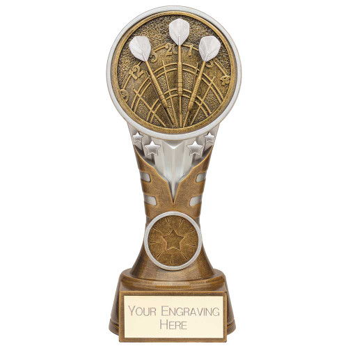 Ikon Darts Award Gold & Silver Trophy Series Large