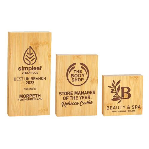 Corporate Gaia Bamboo Block Series Multisports Custom Logo