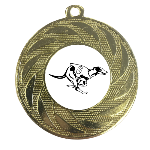 Greyhound Racing Premium Medal 50mm