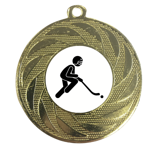 Shinty Medal Premium Gold Medal 50mm