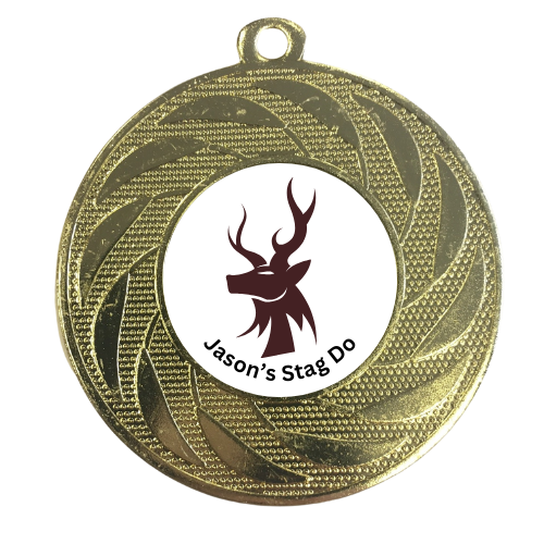 Personalised Stag Do Medal