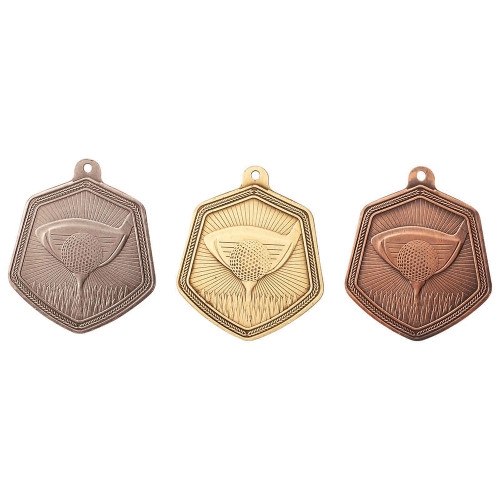 Golf Medal Falcon Stamped Iron 65mm
