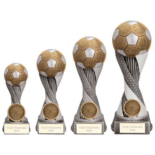 Revolution Football Award Engraved With Custom Club Logo in 4 Sizes