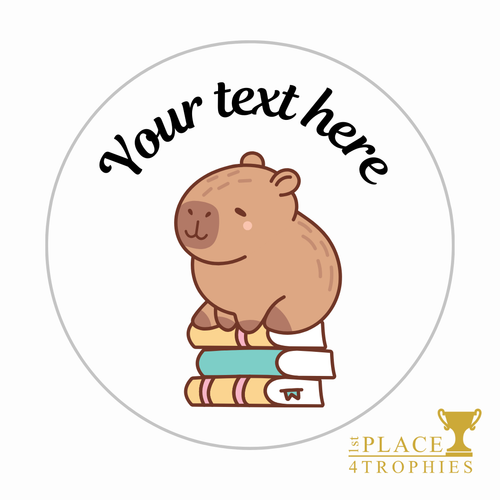 School Stickers Set of 30 Teacher TA Parent Homework Class Good Work Capybara Sticker Set