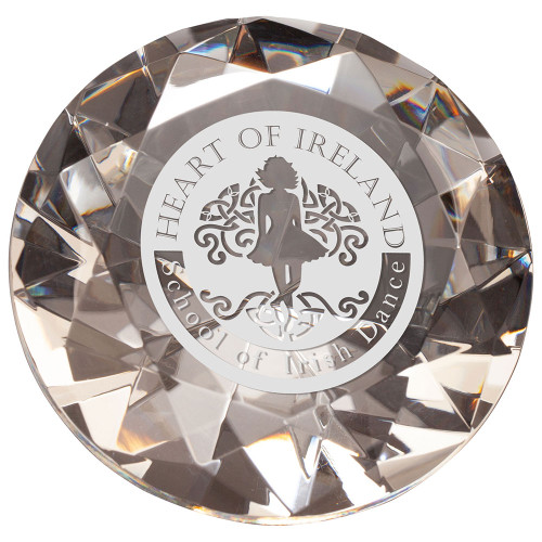 Diamond Award Premium Crystal Impulse With Laser Engraving