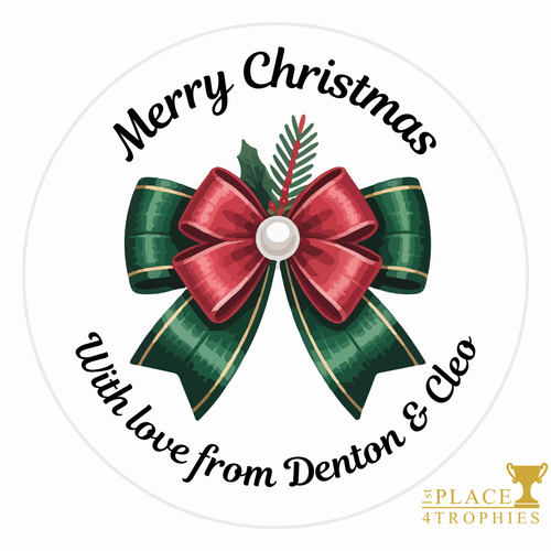 Personalised Gift Tag Stickers Set of 30