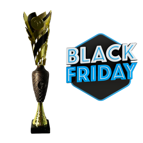 Sonic Black & Gold 18" Award