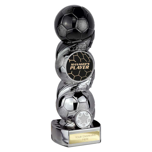 Manager's Player Award Hat Trick Strike Trophy 220mm