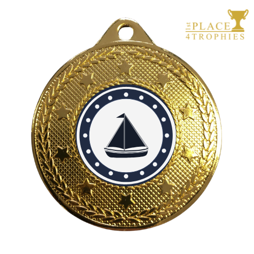 Sailing Medal Award Match Racing Sailboat Watersports 