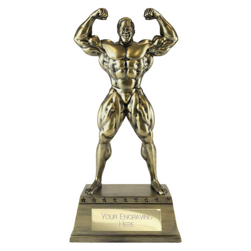 Bodybuilding Award Powerlifting Gym Strongest Man Trophy