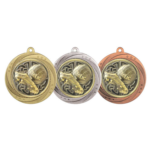 Gaelic Football Medal GAA  60mm Superstar Prize