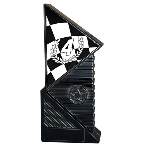 4th Place Racing Trophy Infinium 8.5" Award