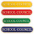 School Council Enamel Bar Badge - personalised award from 1st Place 4 Trophies
