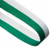 Green & White Ribbon - personalised award from 1st Place 4 Trophies