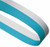 Light Blue & White Ribbon - personalised award from 1st Place 4 Trophies