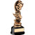 Upright standing Drama comedy and tragedy masks trophy for those fabulous acting performances.