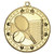 Gold 50mm Tennis Medal