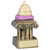 Rude novelty Poo on a throne Award. Fun, joke, comic Trophy!