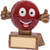 Smiler novelty fun comic cricket ball award