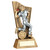 Fabulous cricket bowler backdrop trophy available with free engraving from 1stPlace4Trophies
