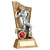 Fabulous cricket bowler trophy available with free engraving from 1stPlace4Trophies