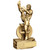 Kickboxing Martial Arts Trophy Award. Gold high kick Kickboxer RM982