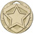Gold 50mm embossed Achievement Medal with FREE ENGRAVING