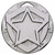 Silver 50mm embossed Achievement Medal with FREE ENGRAVING