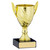 Gold finish budget presentation cup for achievement B0881 1st Place 4 Trophies
