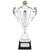 Silver Multisport Presentation Cup with silver laurel handles and a lid that sports the centre piece. Available with FREE engraving!