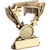 Hockey stick, ball and goal award on a cup shaped frame with stars. Available with FREE engraving.