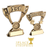  1st and Runner Up Awards Set of 2