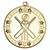50mm Gold Cricket Medal Awards