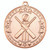 50mm Bronze Cricket Medal Awards