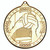 50mm Gold Gaelic Football Medal Award