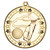 50mm Gold Golf Medal Award