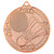 50mm Bronze Badminton Medal Award