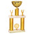 Starlight Champion 2 Tier Gold Column Tower Trophy Cup