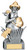 Have a Go Henry Novelty golf character award with FREE engraving