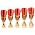 RISING STAR DELUXE Gold & Red Cup Trophy Series 