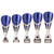 RISING STARS DELUXE Silver & Blue Cup Trophy Series