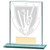 MILLENNIUM Glass Bat, Ball & Wicket Cricket Award