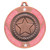 Glitter Star 50mm Pink Dance Medal 