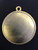 Customised Medal Award Textured Stripes Back View