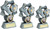 Football Star Spiral Boot & Ball Trophy available in 3 sizes