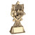 Football 3 Star Wreath Trophy