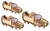Football boot custom logo award in 3 sizes
