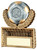 Silver & Gold Mini Football Wreath On Goal Award 