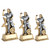 Female Darts Figure Silver & Gold Player Award in 3 Sizes